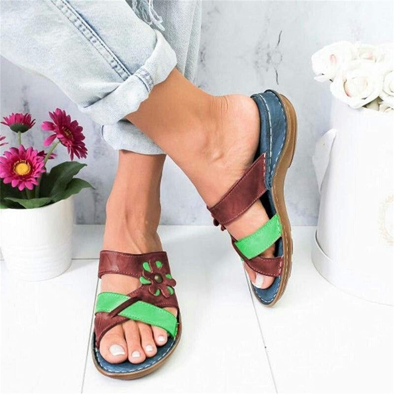 Modieuze en ademende orthopedische sandalen