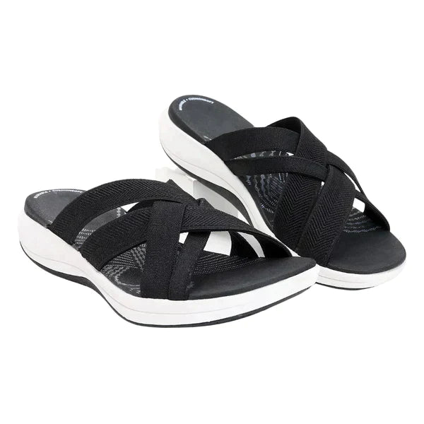 Eenvoudige en frisse orthopedische sandalen