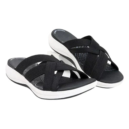 Eenvoudige en frisse orthopedische sandalen