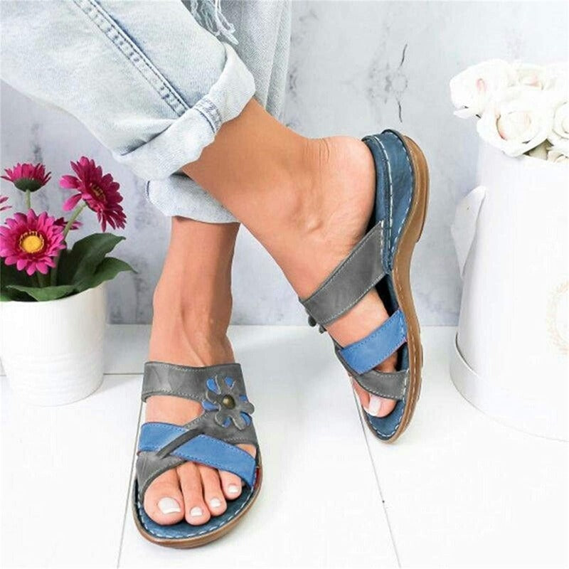 Modieuze en ademende orthopedische sandalen