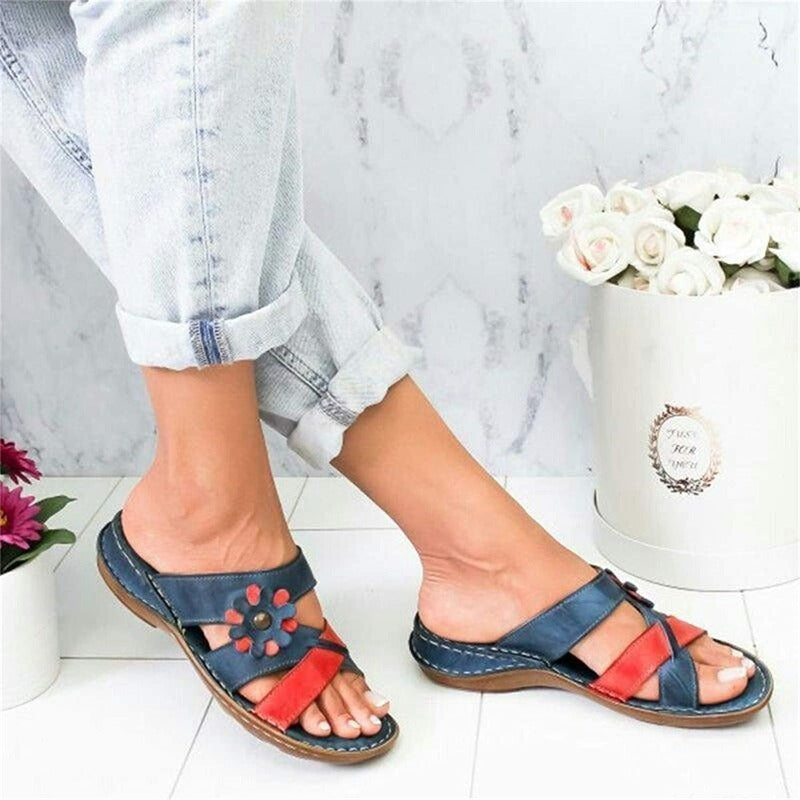 Modieuze en ademende orthopedische sandalen