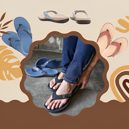 Ondersteunende orthopedische zomersandalen