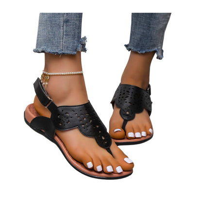 Eenvoudige en ademende orthopedische sandalen