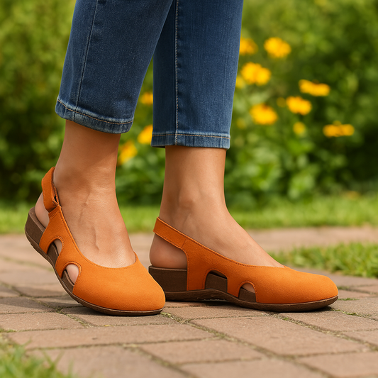 Modieuze ondersteunende orthopedische zomersandalen
