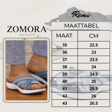 Moderne en ondersteunende orthopedische zomersandalen