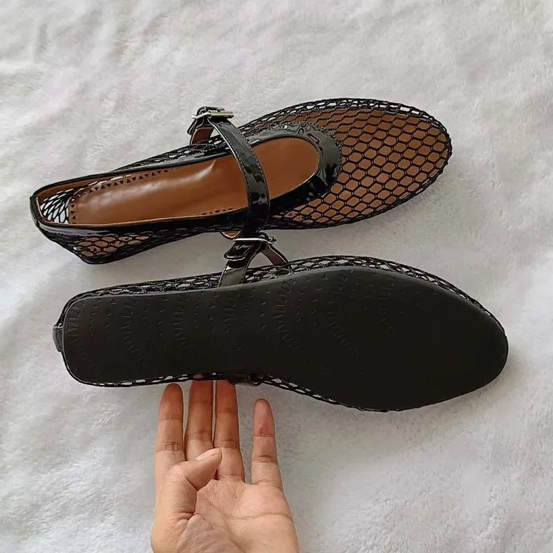 Casual en ondersteunende orthopedische zomerflats