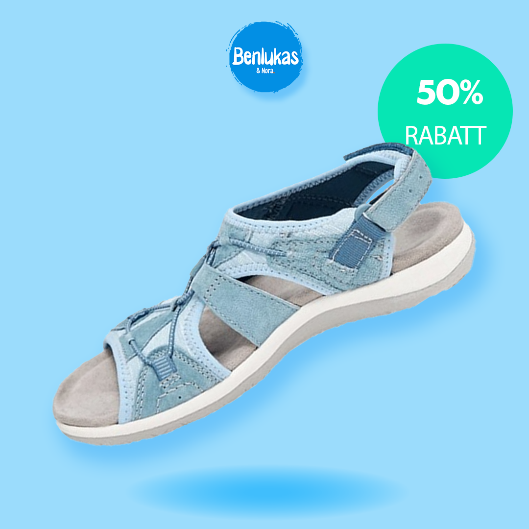 Elegante en gedetailleerde ondersteunende zomersandalen