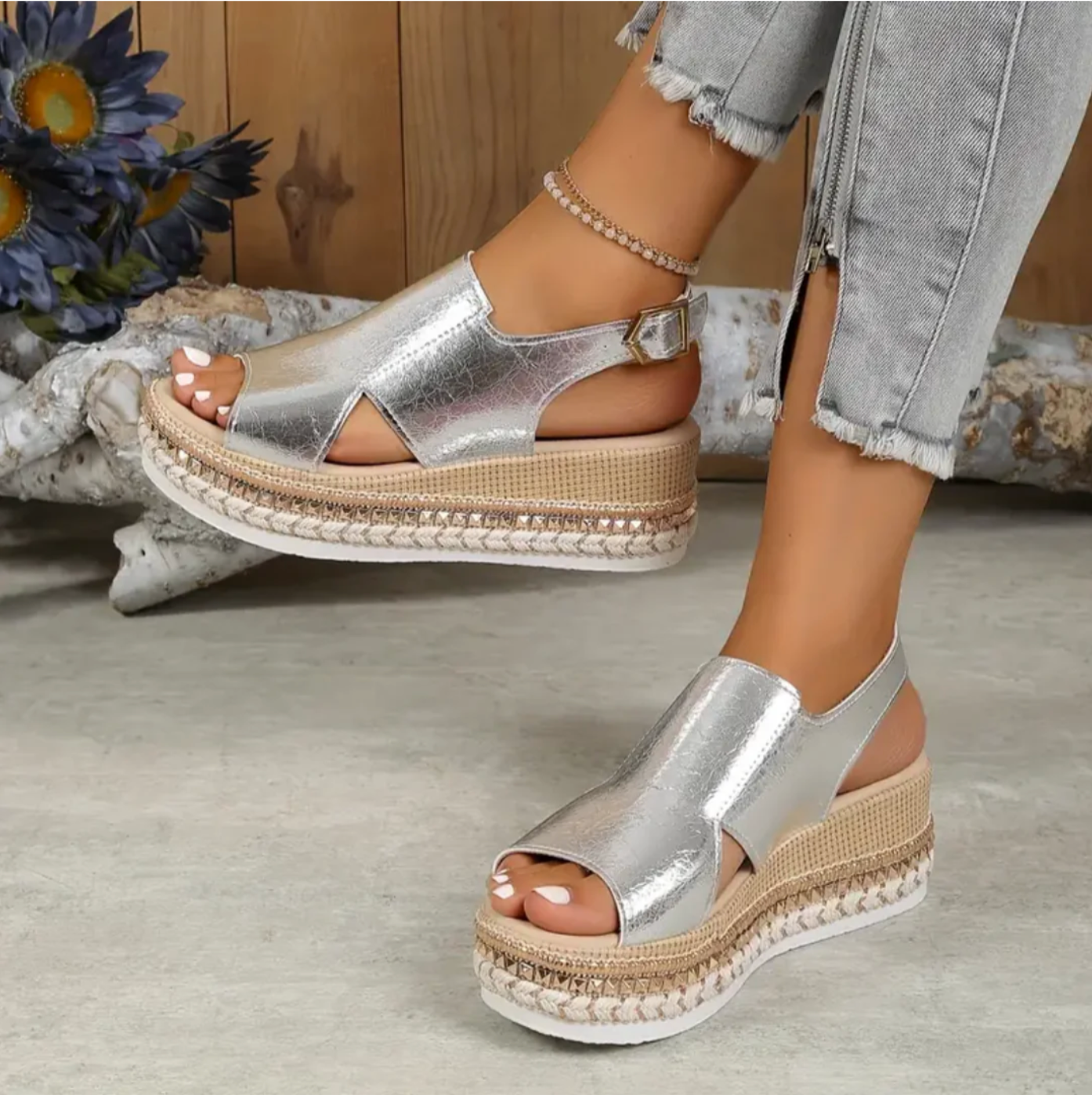 Ondersteunende orthopedische zomersandalen op maat