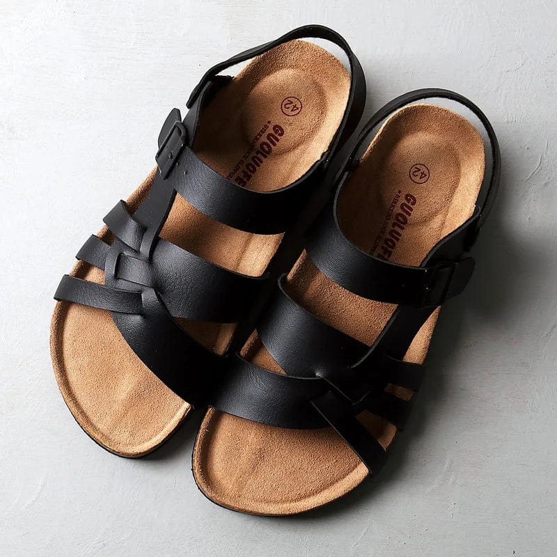 Duurzame orthopedische zomersandalen