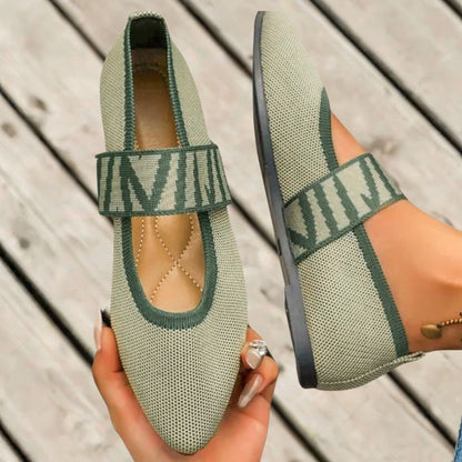 Casual schoenen met spitse teen en elastische band