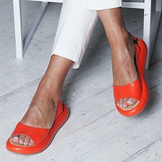 Modieuze en ondersteunende orthopedische sandalen